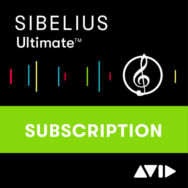 Sibelius Ultimate 1-Year Subscription NEW