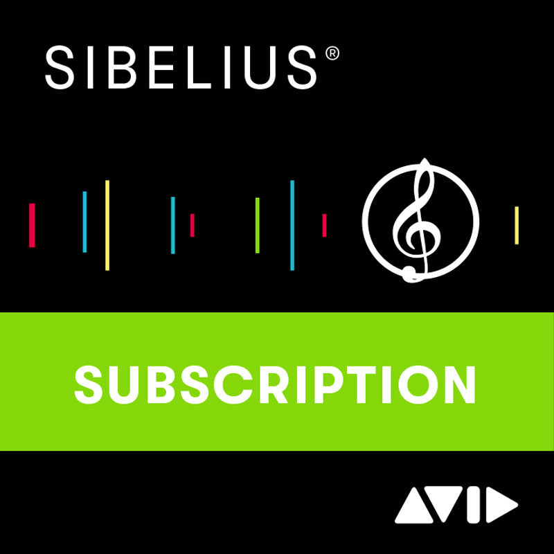 Sibelius Artist 1-Year Subscription - NEW
