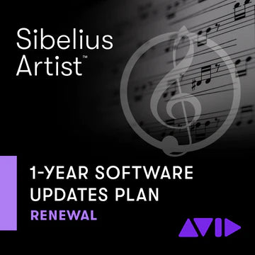 Sibelius Artist - Rinnovo Reinstatement