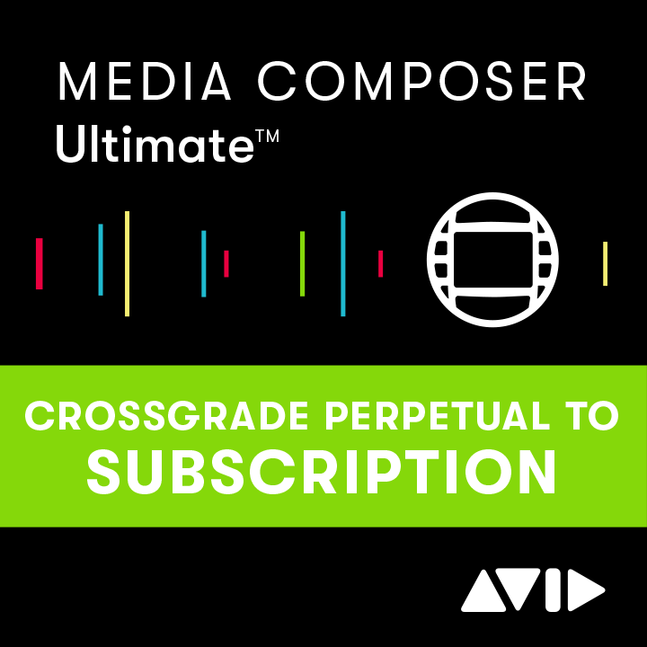 Media Composer Perpetual CROSSGRADE a Media Composer | Ultimate 2-Year Subscription